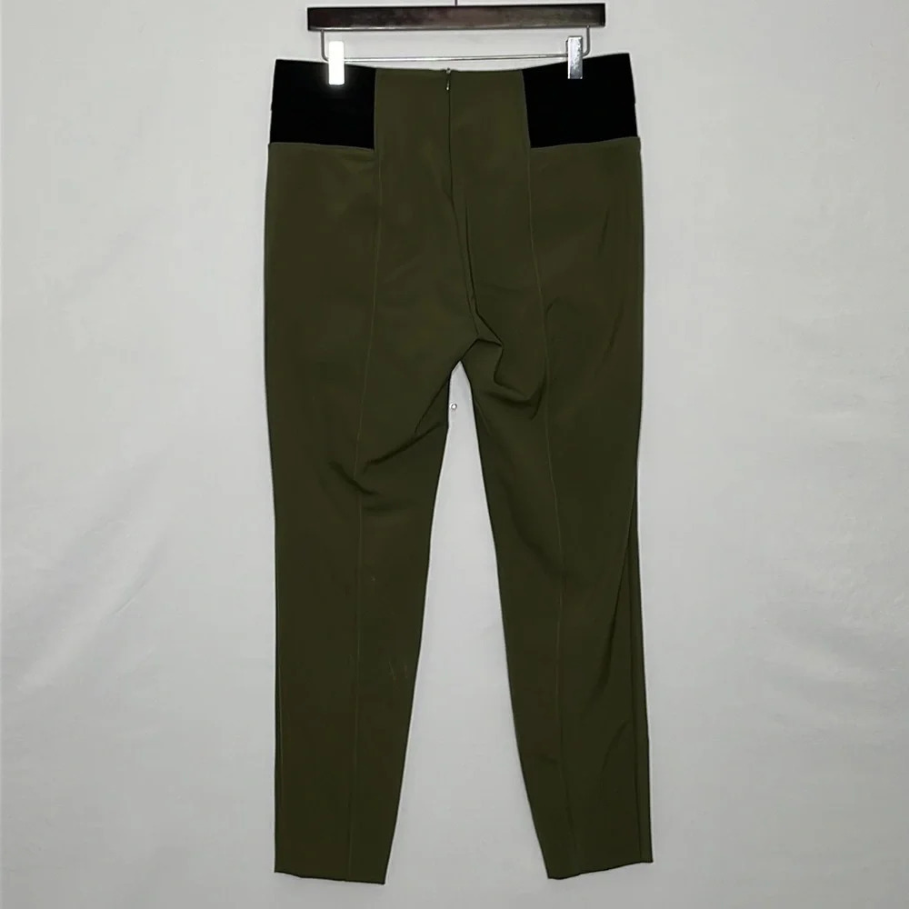 Escada Sport Back Zip Slacks/Pants in Algae - Size 14 (US) - Picture 3 of 10